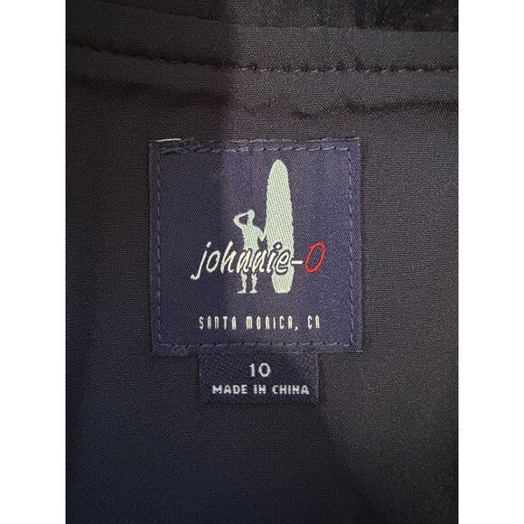 Johnnie-O Full Zip Vest BOYS Size 10 Quarry Heathered Grey Blue Liner - Picture 10 of 13